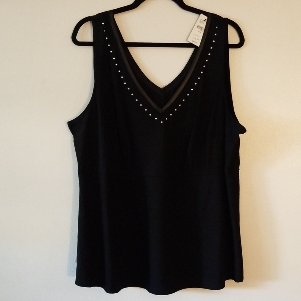 Lane Brant Black Tank